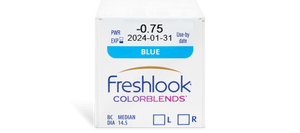 Freshlook Colorblends Contact Lenses Prescription - 6 Pack