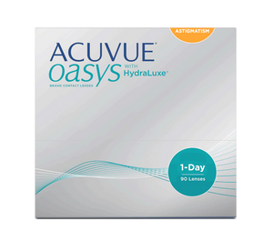 Acuvue Oasys 1-Day for Astigmatism 90-Pack Front