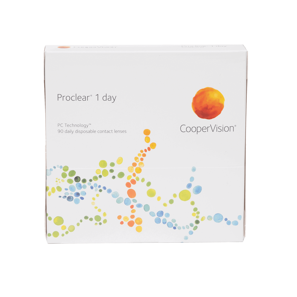 Proclear 1-Day Contact Lenses Box - 90 Pack